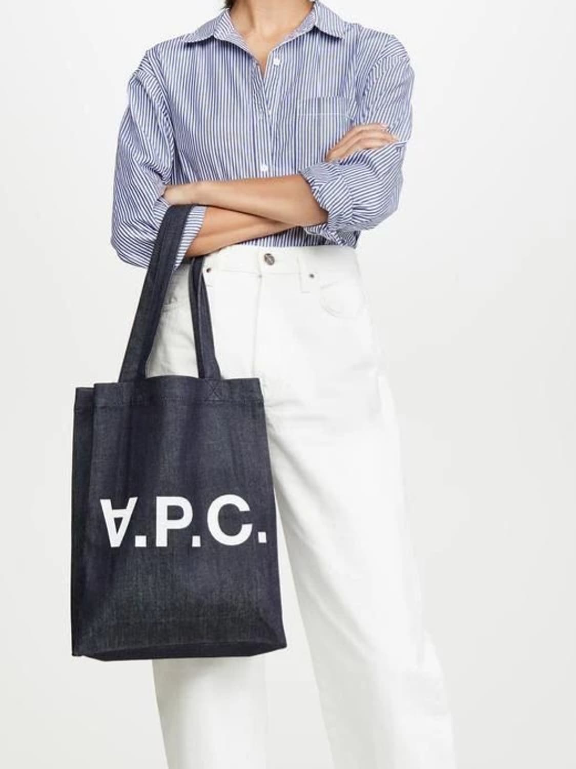 아페쎄 APC 로르 데님 에코백 토트백 가방 새제품 상품이미지5