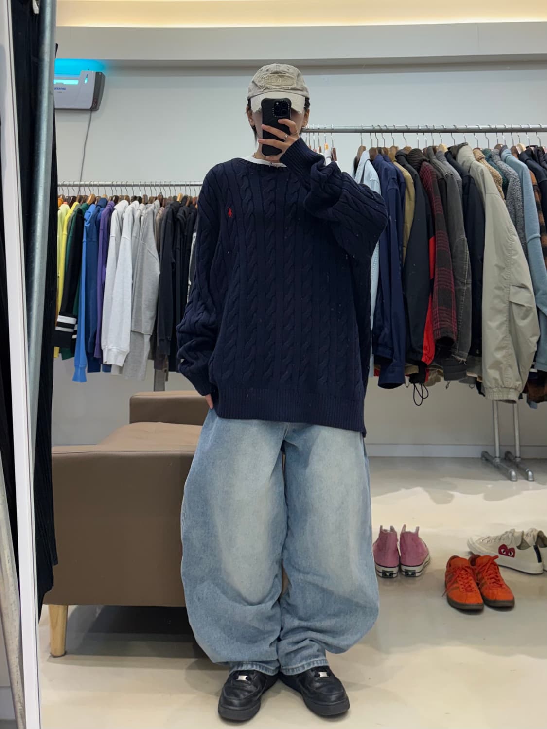 폴로 랄프로렌 꽈배기 니트 상품이미지3