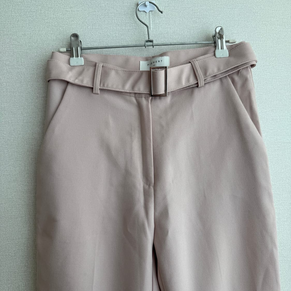 피그먼트 pigment 벨트 부츠컷 슬랙스 s 상품이미지2