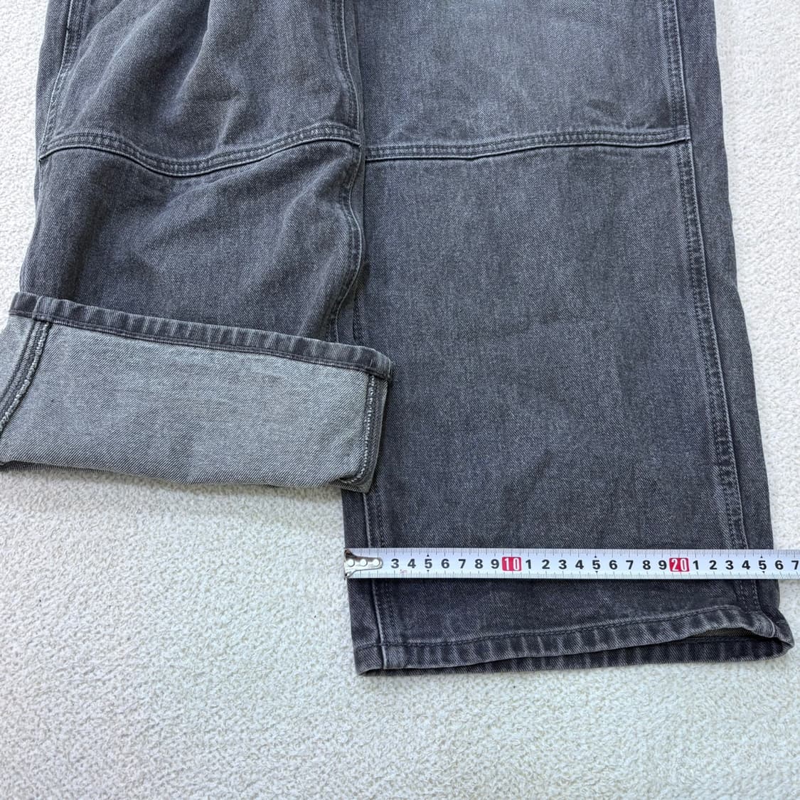 34 무신사스탠다드 카고 와이드 팬츠 0310E 상품이미지8