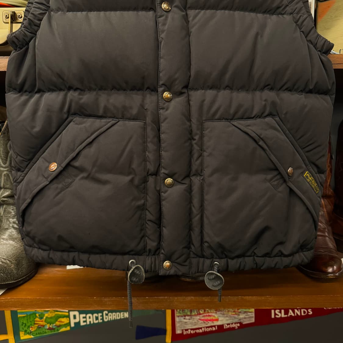 폴로 랄프로렌 신형 라벨 포니 로고 아웃도어 푸퍼 패딩 베스트 상품이미지4