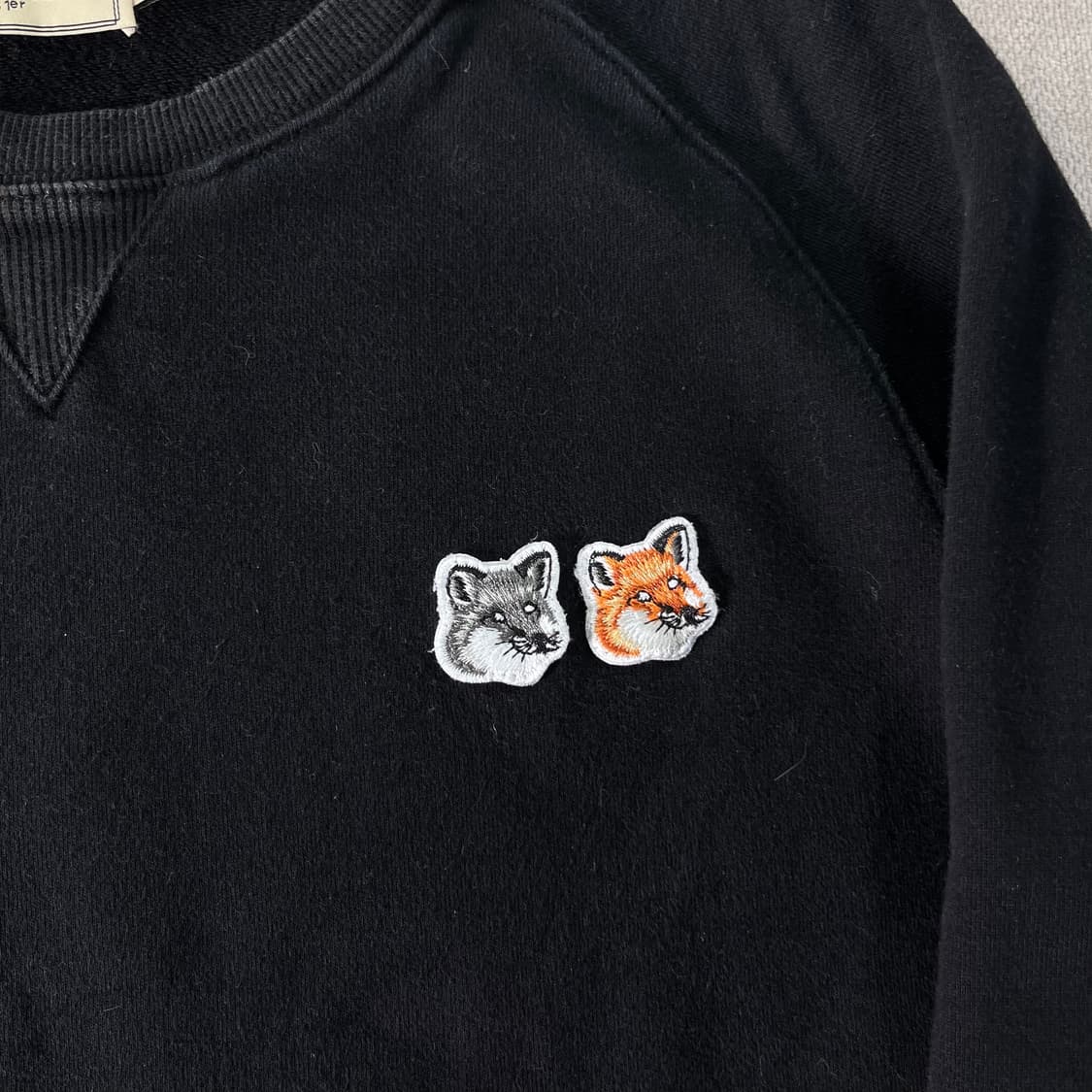 100 메종키츠네 투폭스 맨투맨 상품이미지3