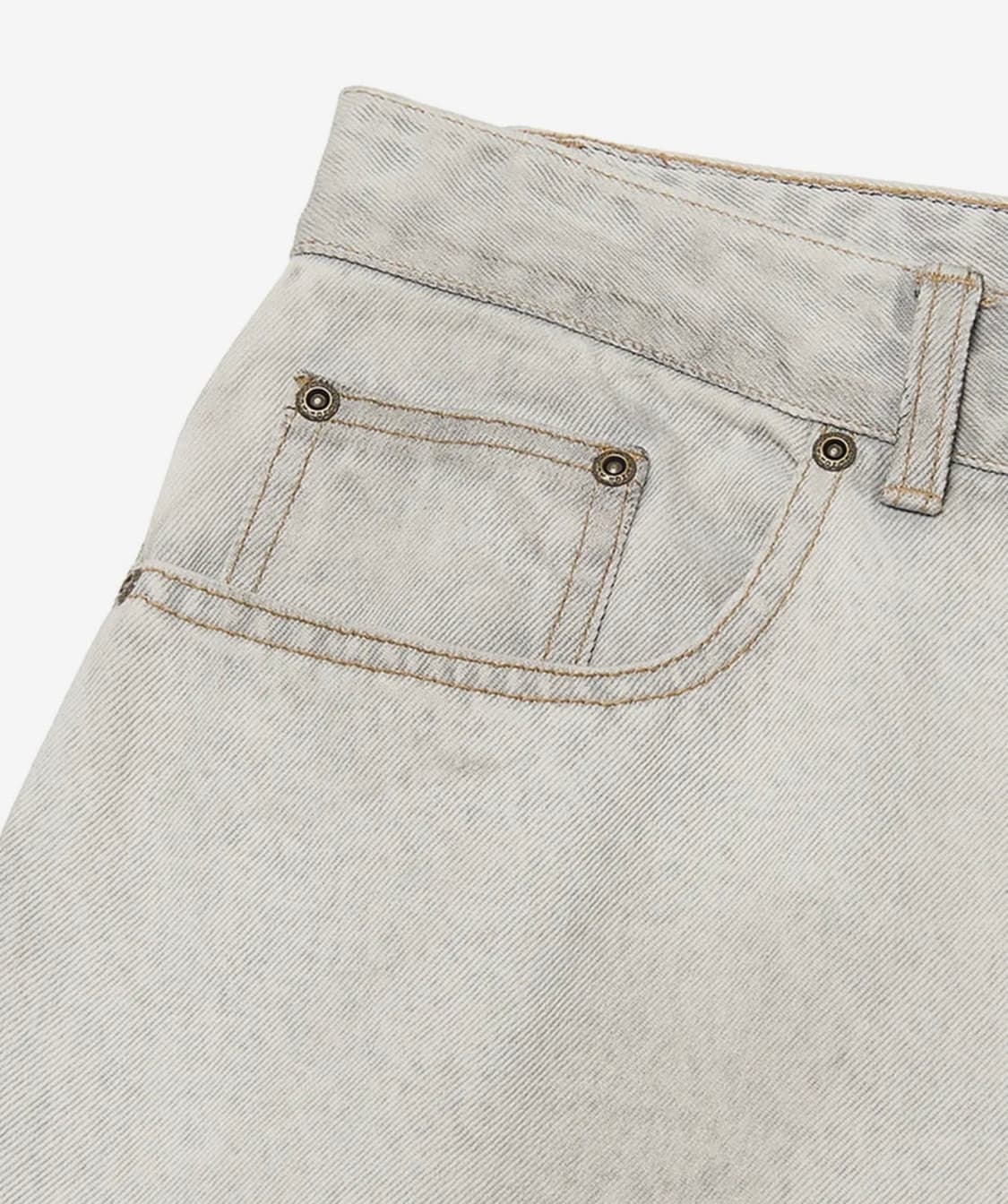 위캔더스 페이스 데님 팬츠 그레이 상품이미지4