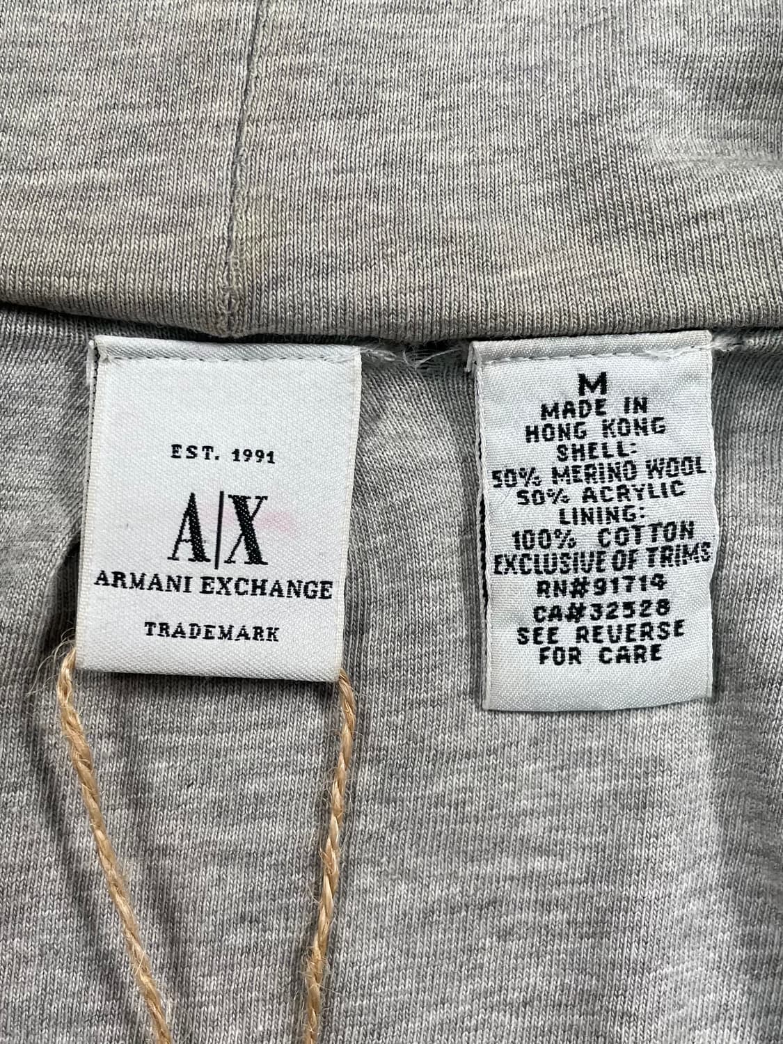 아르마니 익스체인지 니트 후드집업 상품이미지7