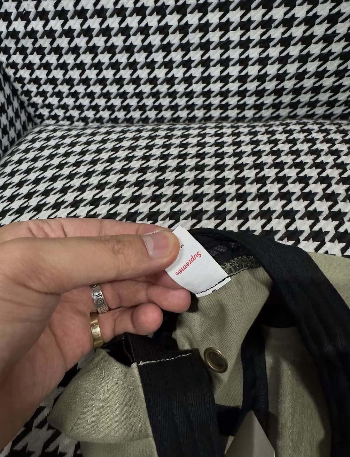 슈프림 번개포인트 캠프캡  상품이미지6