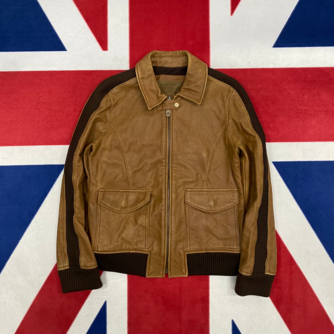 빈티지 소가죽 자켓 90 상품이미지1