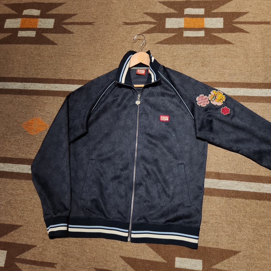 오니츠카타이거 재팬 페이즐리 트랙탑 져지 L 상품이미지1