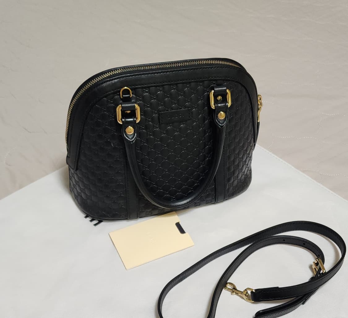 구찌 마이크로 시마 돔 토트백 미니 상품이미지1