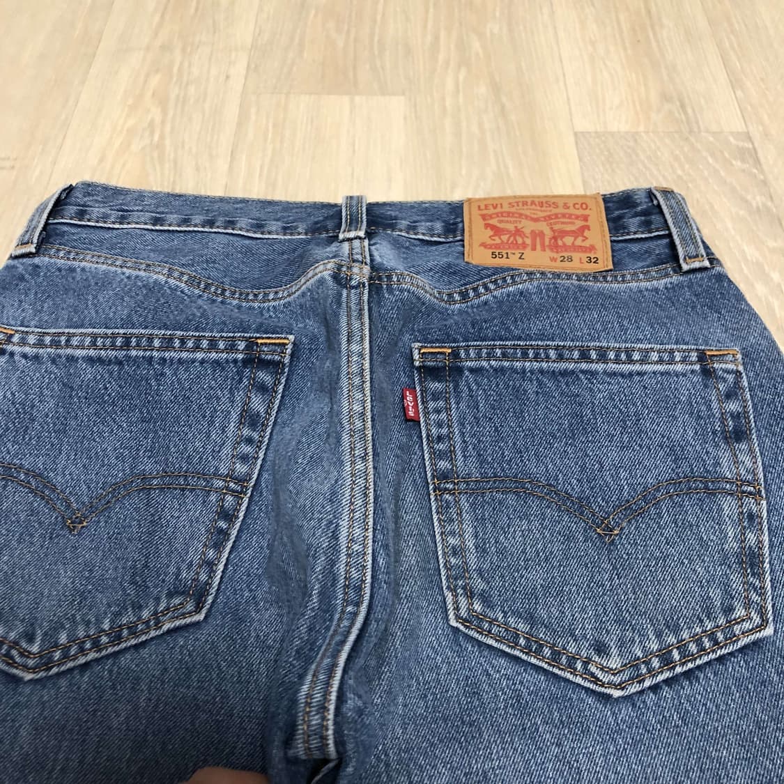 (29) 리바이스 Levi's 551z 연청 스트레이트핏 데님 상품이미지7