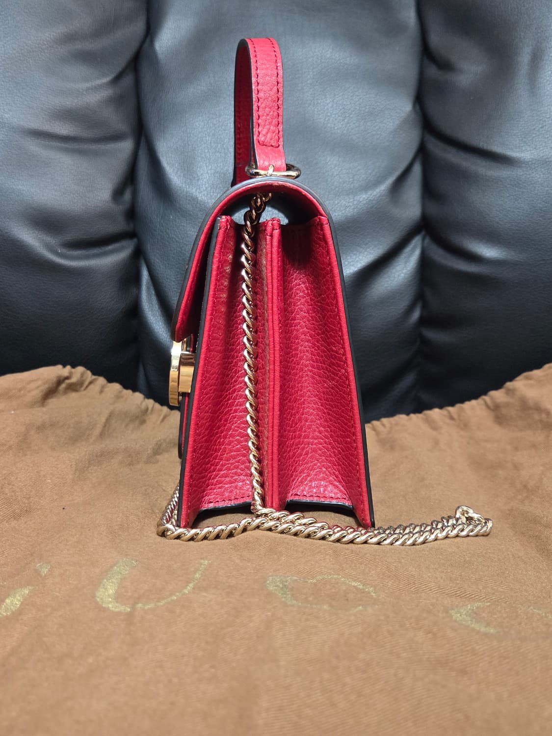 (정품) [구찌] 인터로킹 G 스몰 숄더백 | 00001 상품이미지4