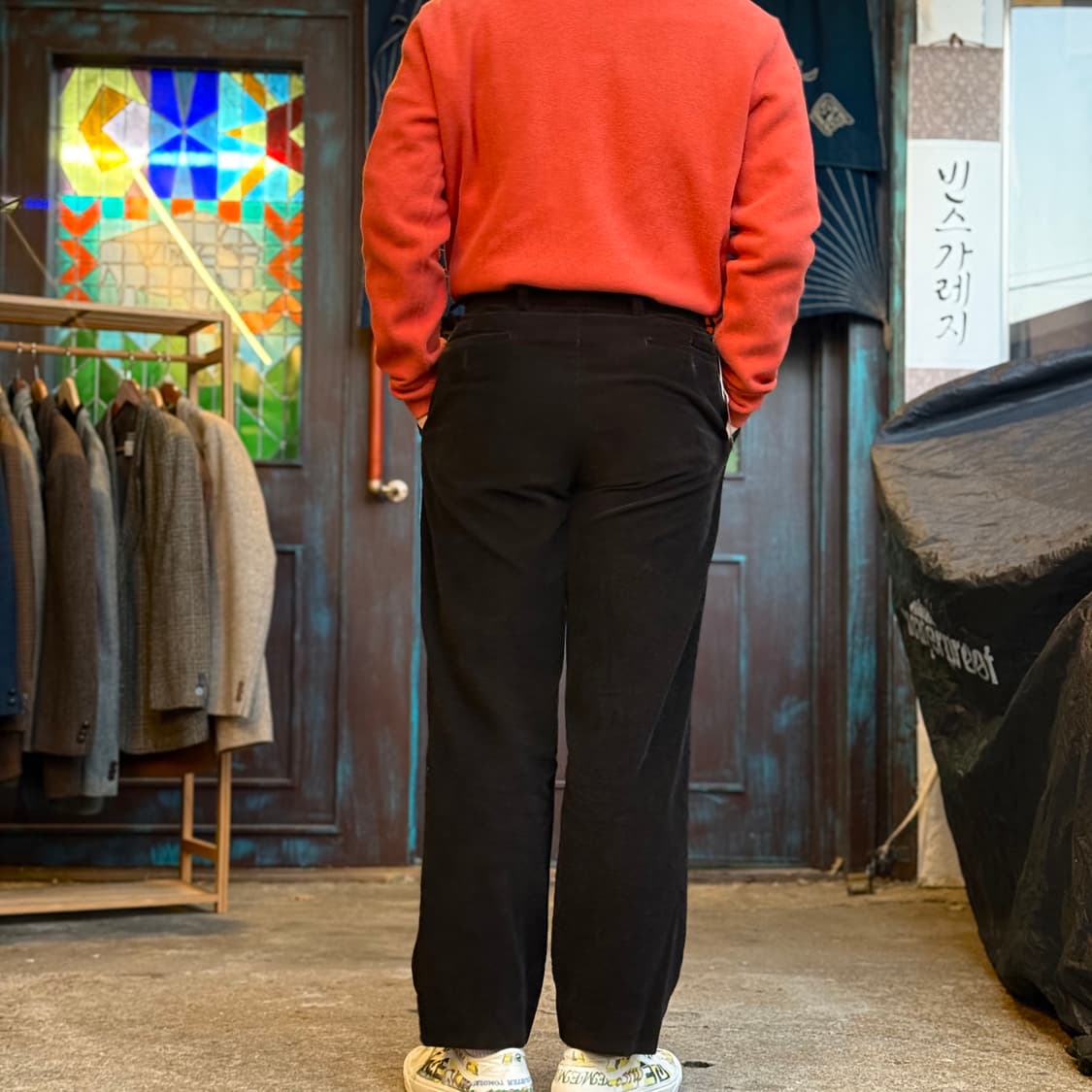 Belfe & Belfe 투턱 코듀로이 팬츠 32 상품이미지8