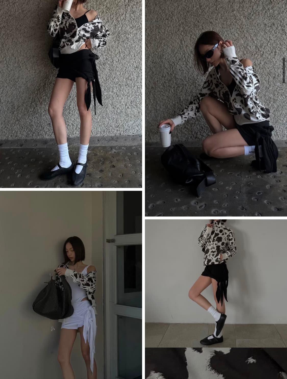 (새상품)아디다스 애니멀 새틴 트랙탑 xs 상품이미지1