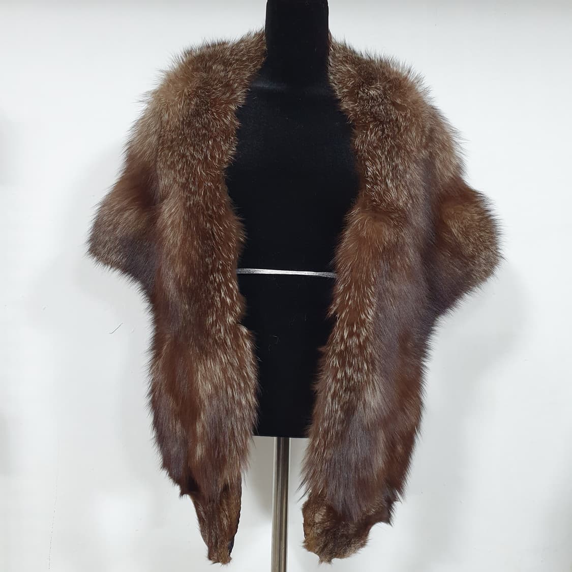 빈티지 입생로랑 폭스퍼 숄 케이프 y2k 올드머니 오네갸루 상품이미지4