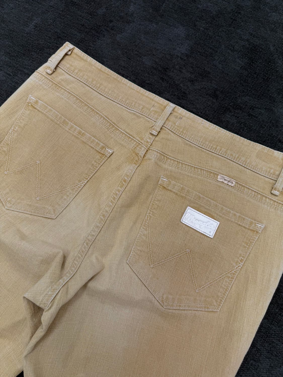 wrangler 부츠컷 샌드 데님 팬츠 상품이미지5