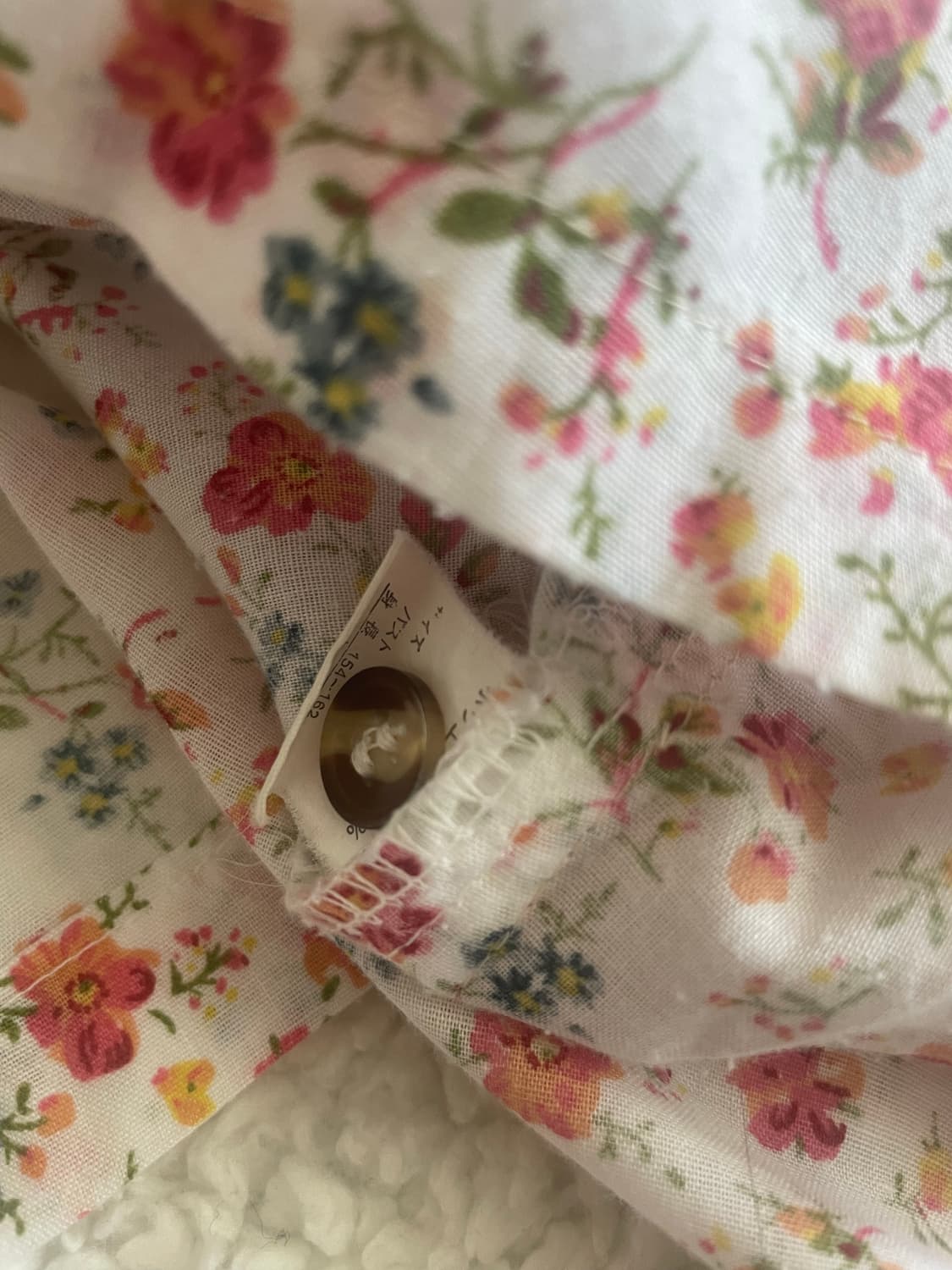 모리걸 빈티지 잔꽃 셔츠 블라우스 🌸🌺🌿 상품이미지3