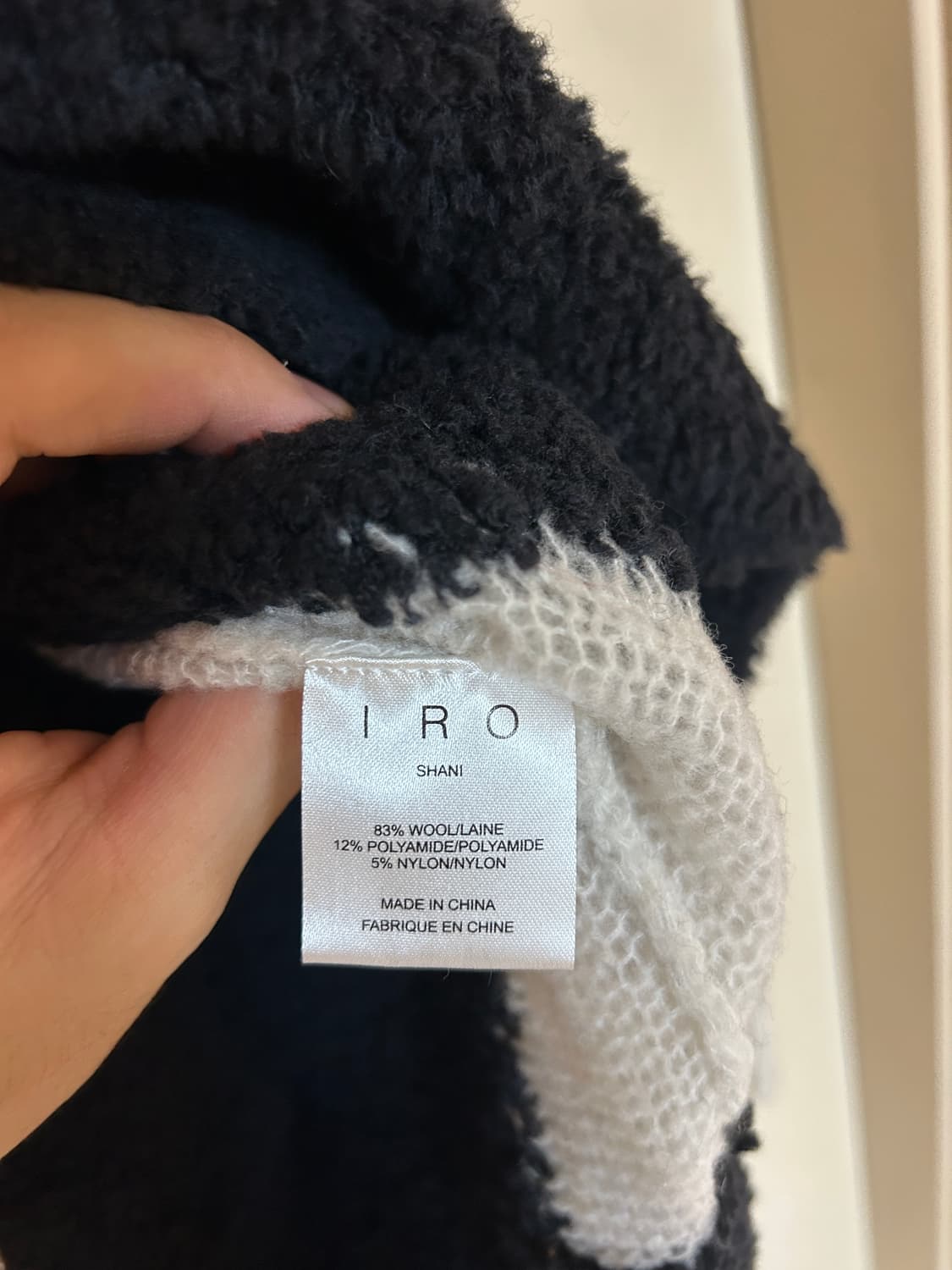 이로 플리스 니트 상품이미지5