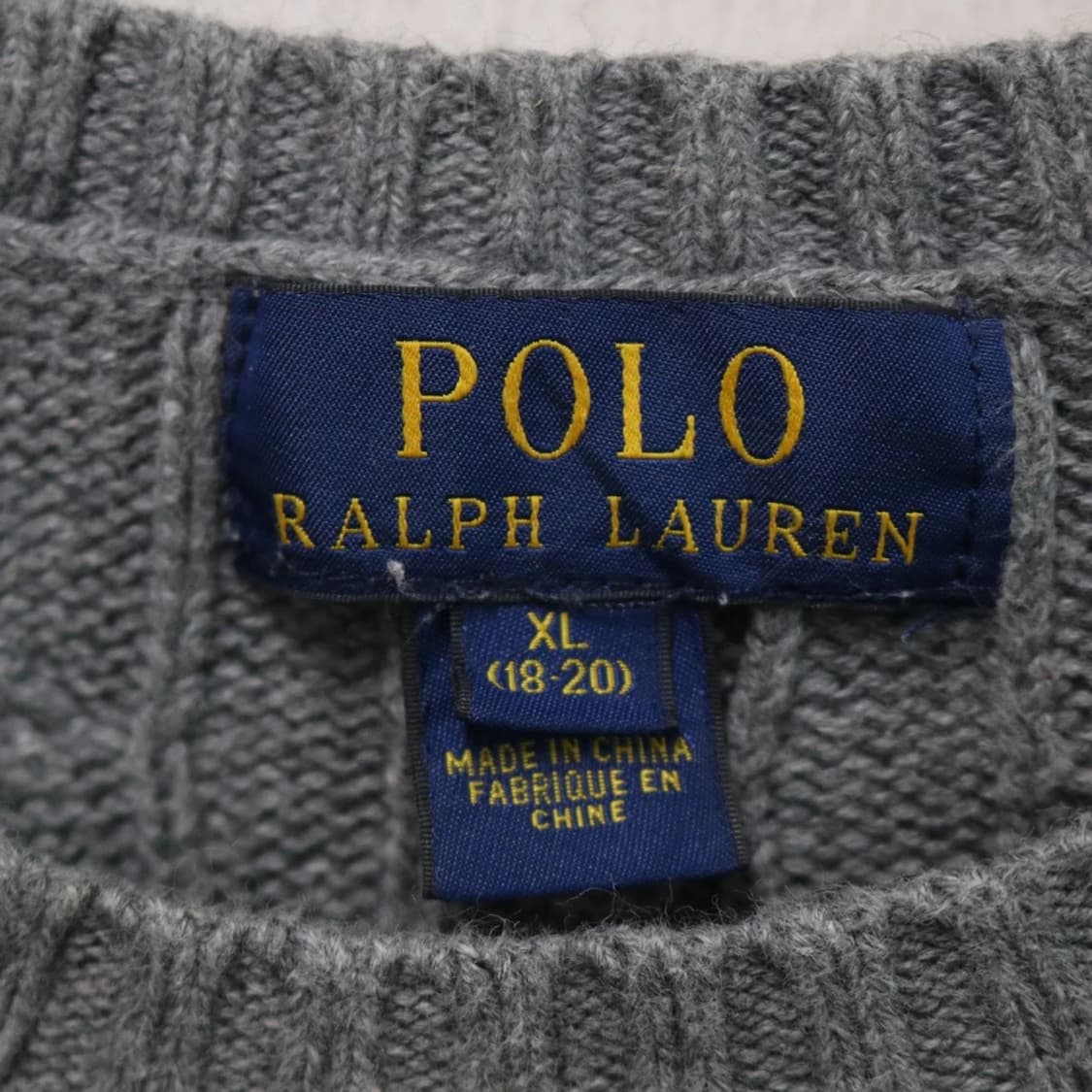 폴로랄프로렌 네이비포니 꽈배기 니트 60841 상품이미지6