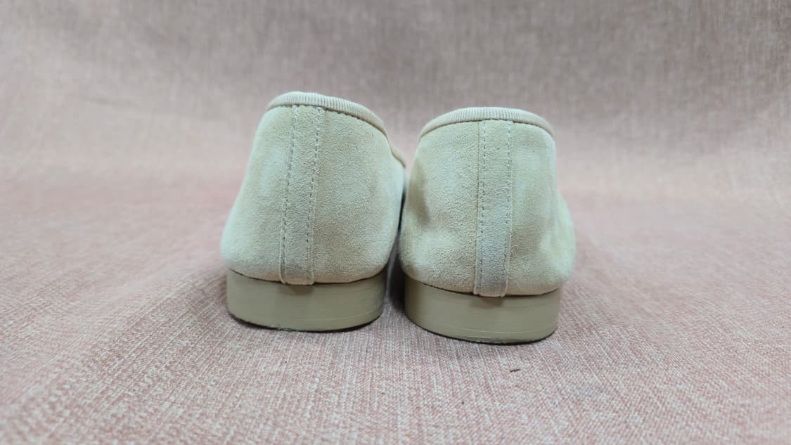 샤넬정품 일회착용 39C사이즈-  벨벳 플랫슈즈 상품이미지5