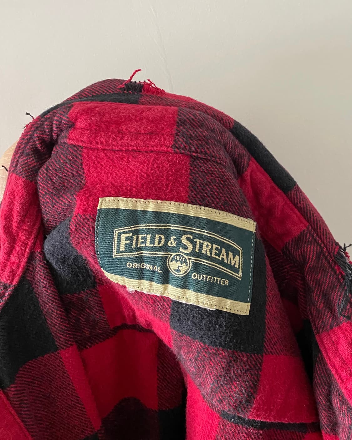 필드앤스트림 디스트로이드 버팔로 체크 플란넬 셔츠 상품이미지10