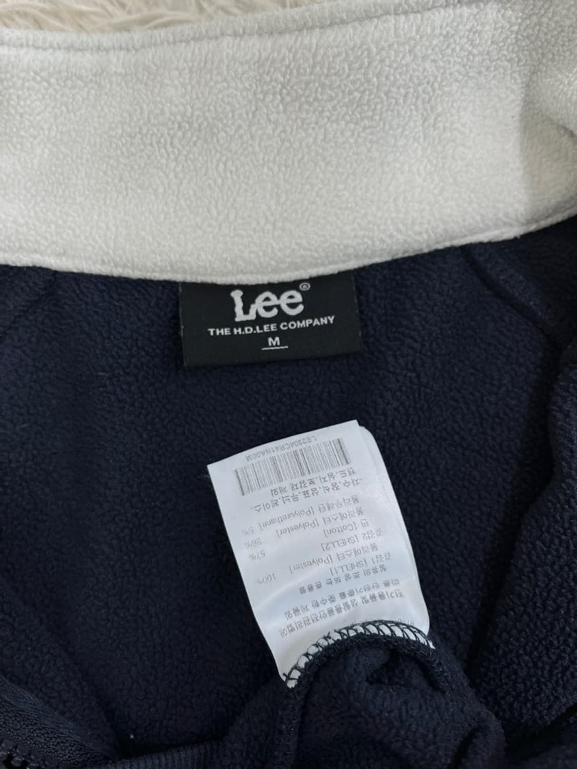 LEE 리 후리스 반집업 맨투맨/#2914 상품이미지5