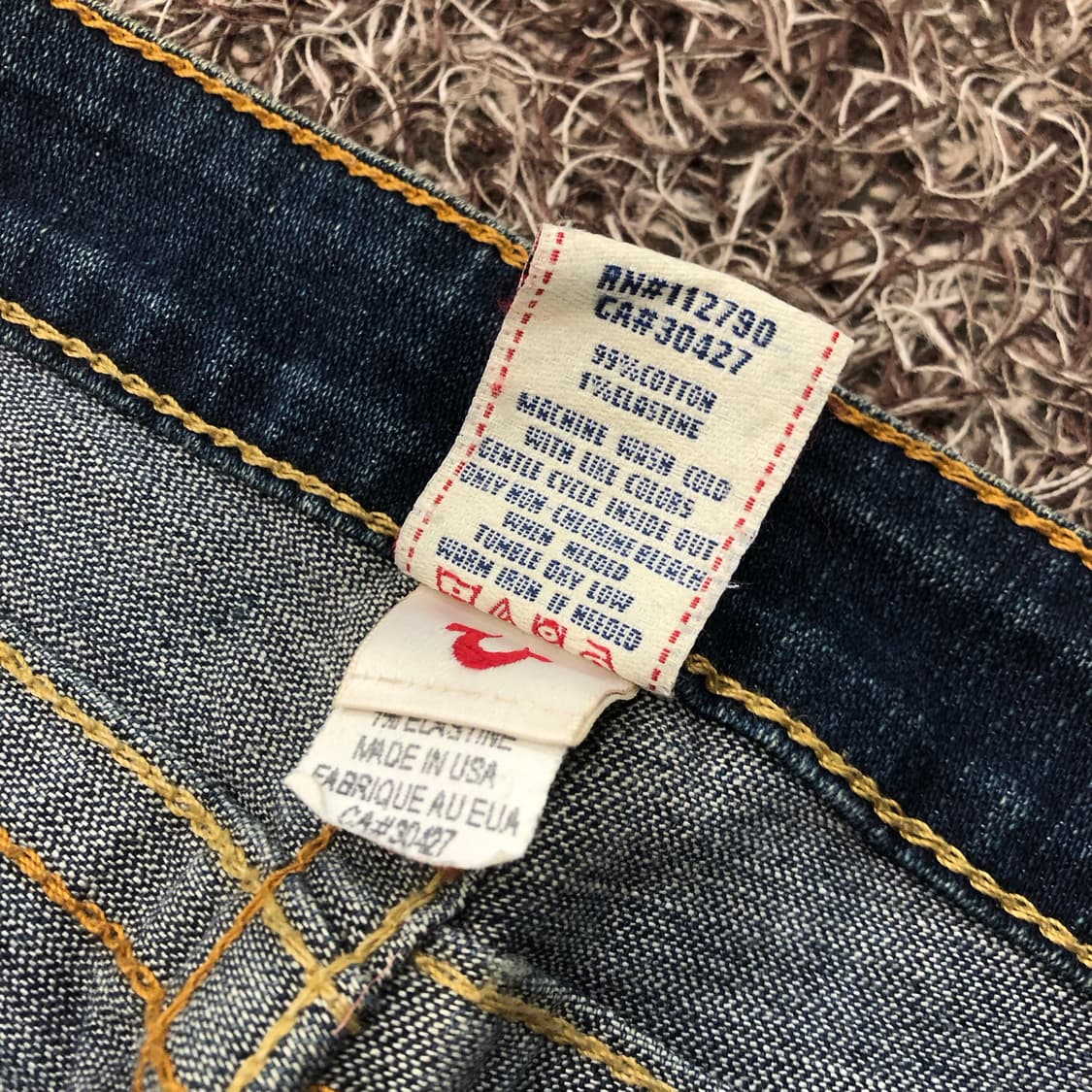 트루릴리전 JOEY 조이 플레어 부츠컷 데님 팬츠 상품이미지8