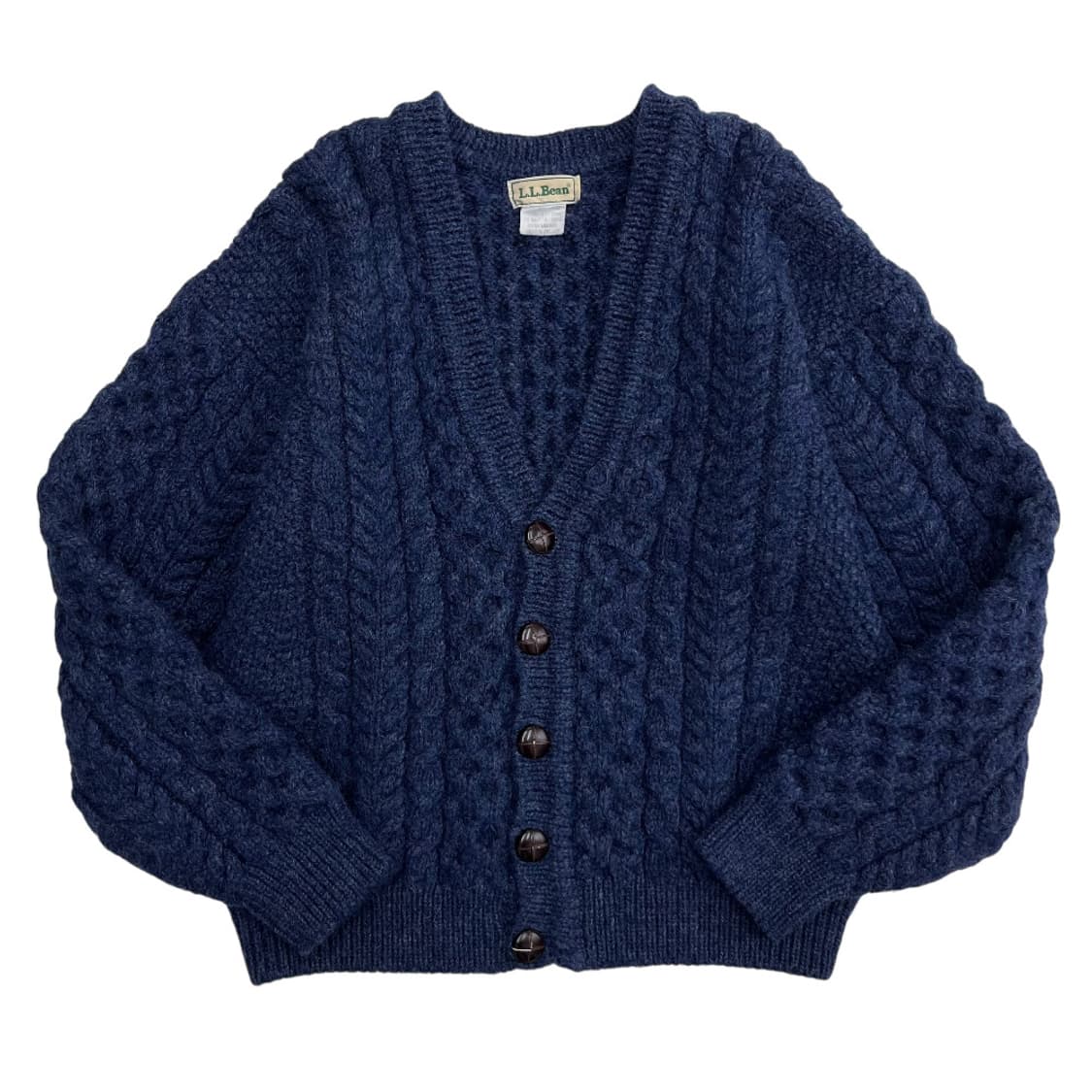 엘엘빈 딥블루 도톰 가디건 상품이미지2