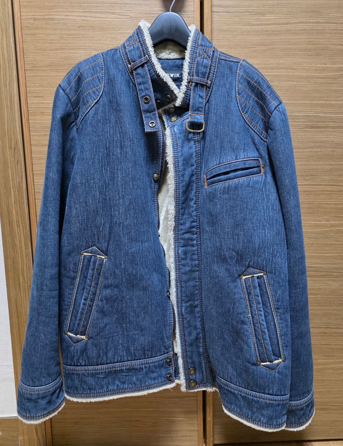 Edwin 퍼데님자켓 상품이미지1