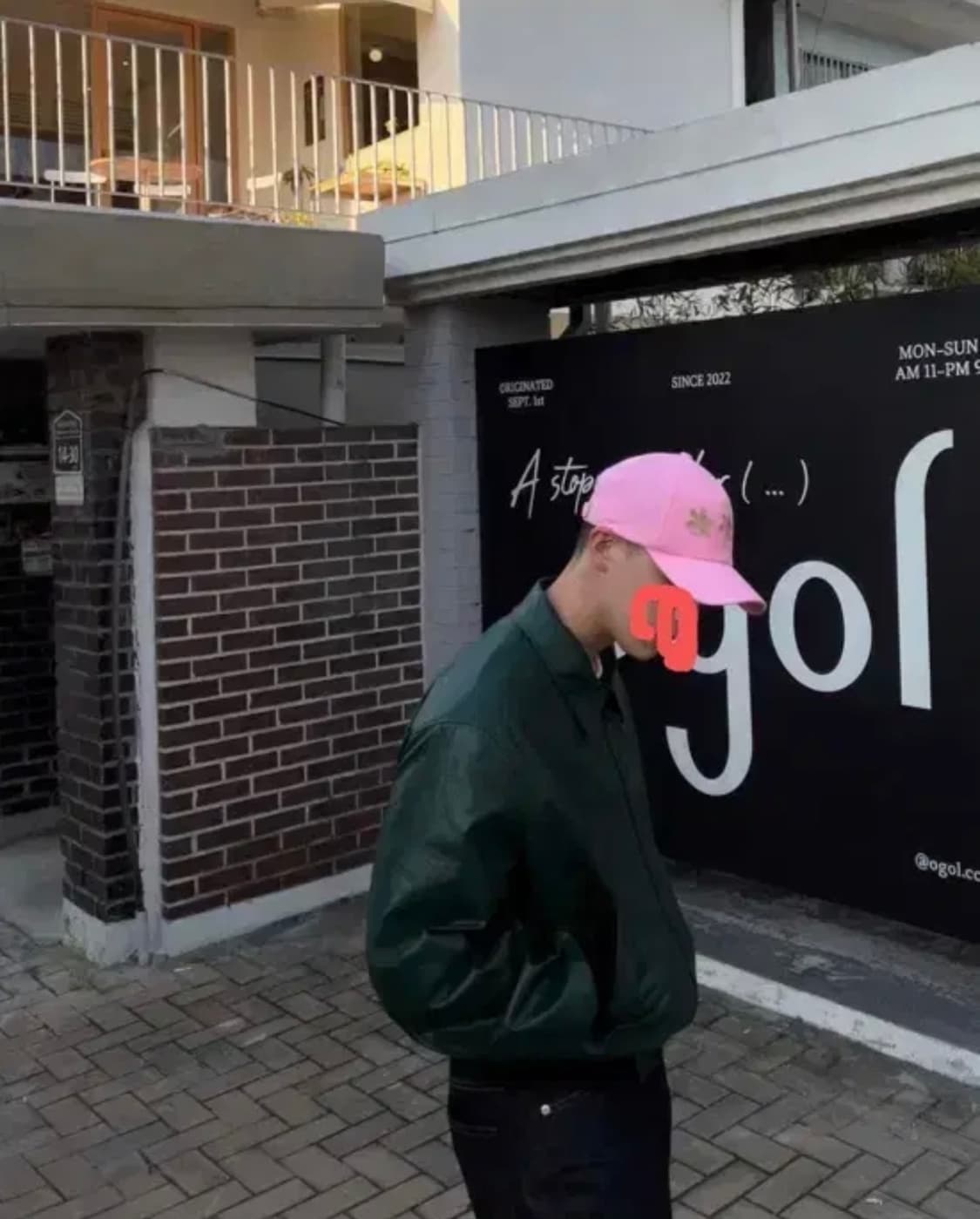 렉토 딥그린 레더 자켓(쌈디 착용) 상품이미지7