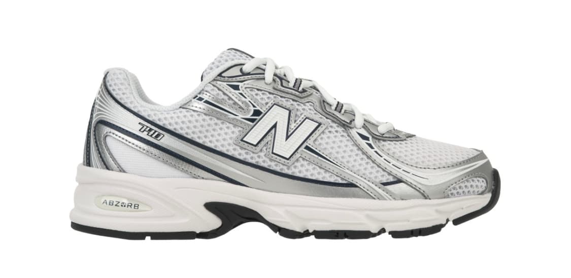 뉴발란스(로스) / 740 화이트네이비 실버 / 255 상품이미지1