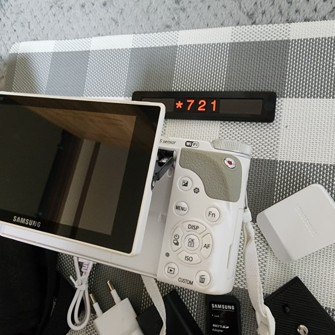 삼성 NX 300M 디지털카메라 화이트바디 가방세트 상품이미지5
