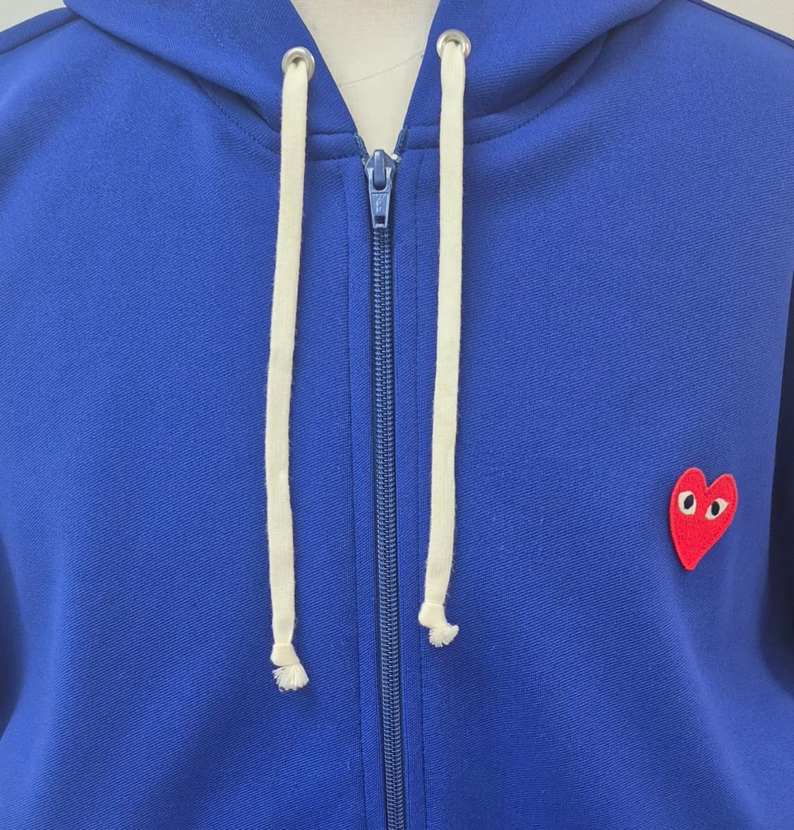 꼼데가르송 플레이 후드 집업 XL 상품이미지3