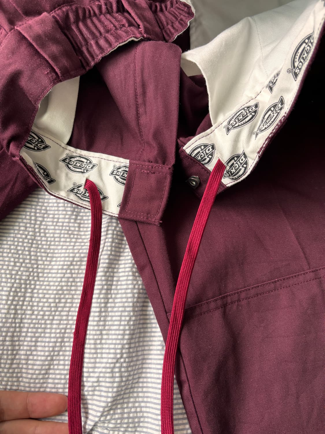 일본 한정 콜라보, Dickies × WEGO 더블니 (레어 버건디) 상품이미지3