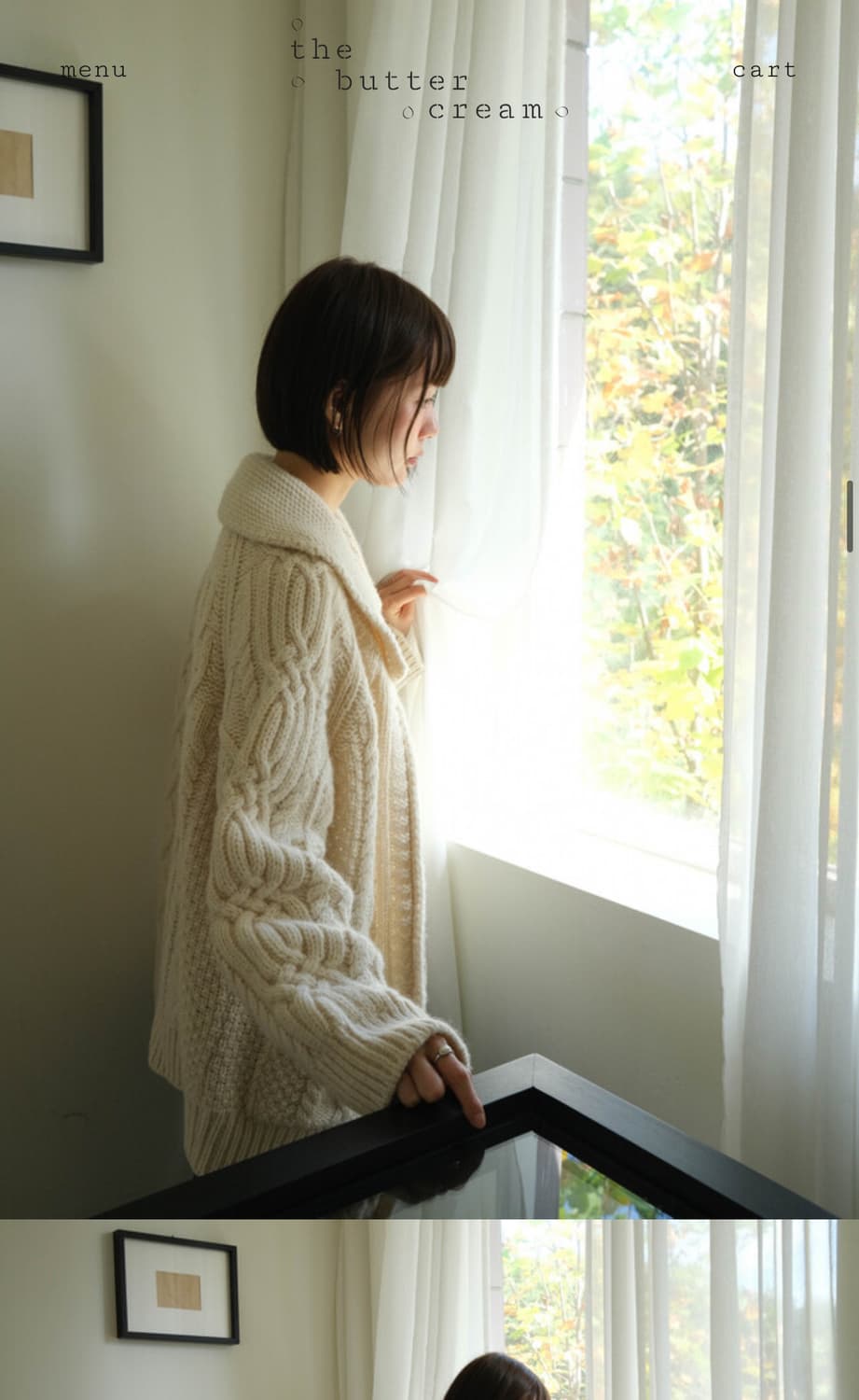 케이블니트집업Hazel wool cable knit zip up 상품이미지1