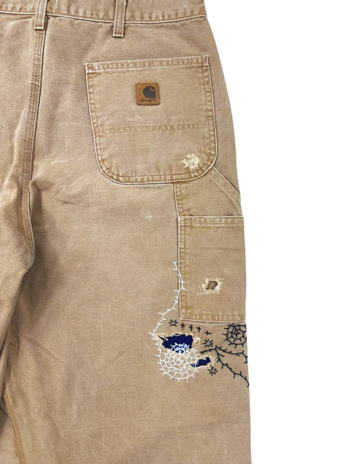 Carhartt Boro Sashiko Distressed Shorts 상품이미지7