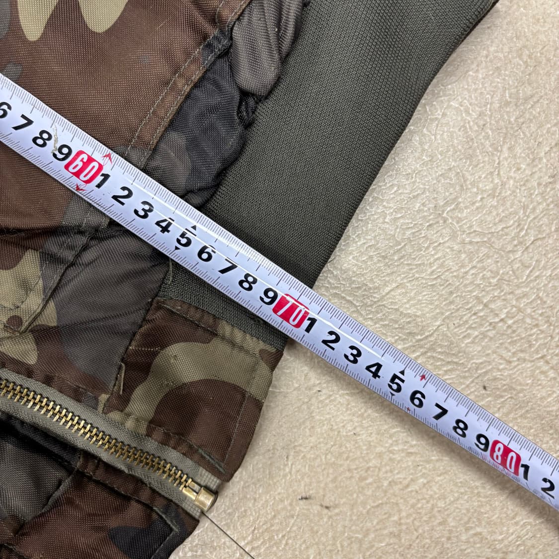 빈티지 카모플라쥬 항공 점퍼 상품이미지4