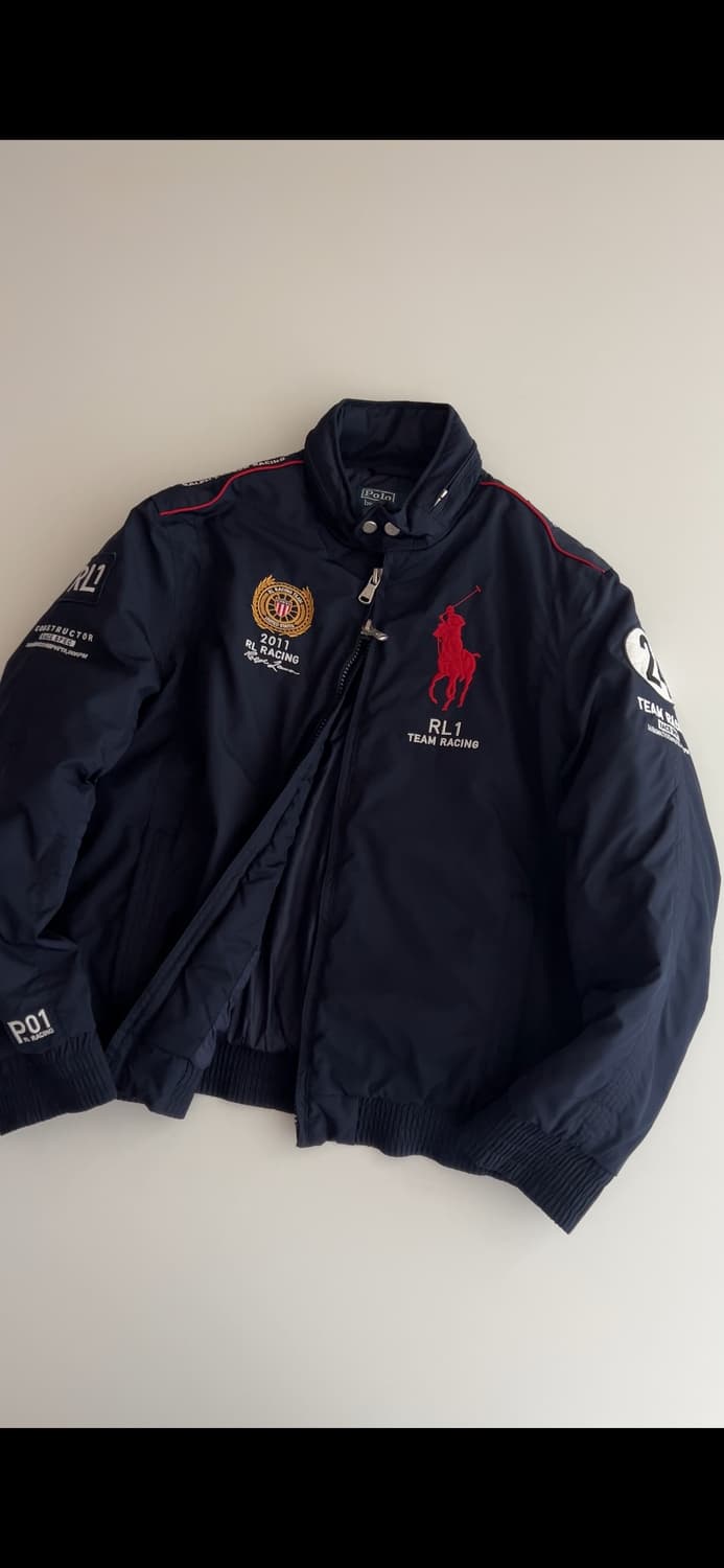 폴로 랄프로렌 레이싱 봄버 자켓  L  상품이미지2