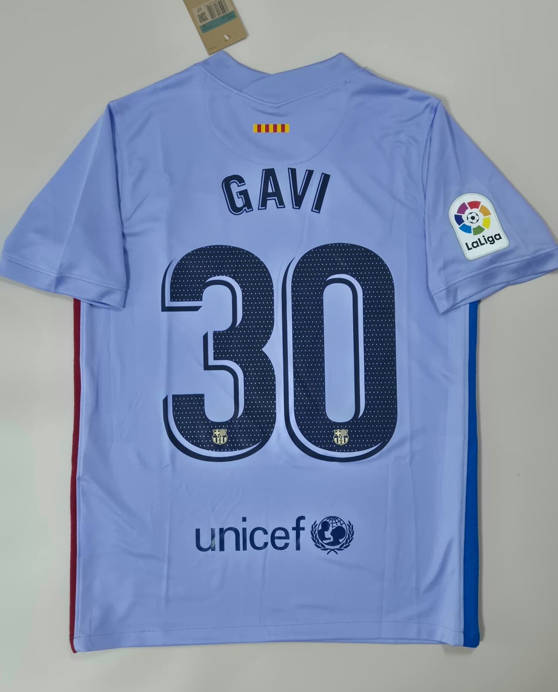 21-22 바르셀로나 어웨이 가비 유니폼 M 상품이미지1