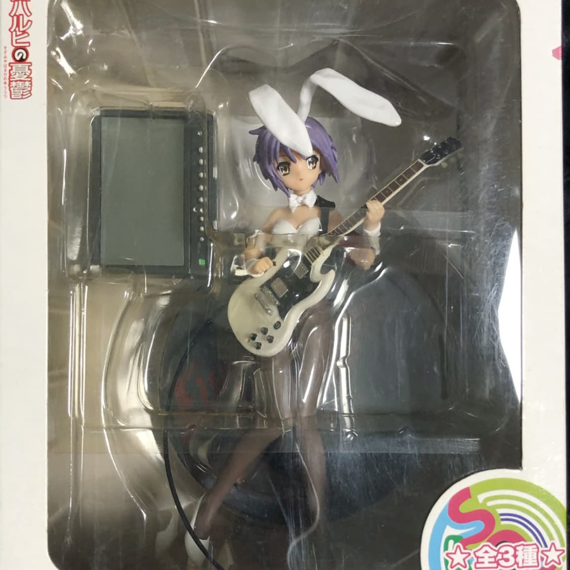 스즈미야 하루히의 우울 나가토 유키 바니걸 피규어 고전 미소녀 상품이미지2