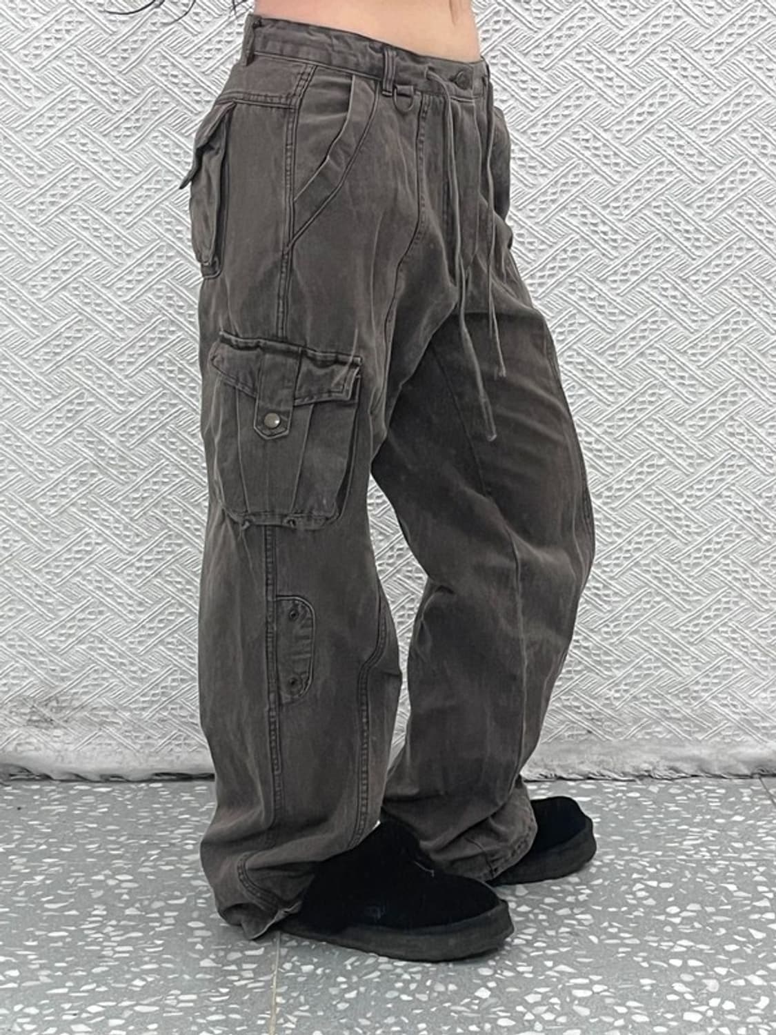 R&G 재팬 빈티지 멀티포켓 그런지 카고팬츠 L C07394 상품이미지1