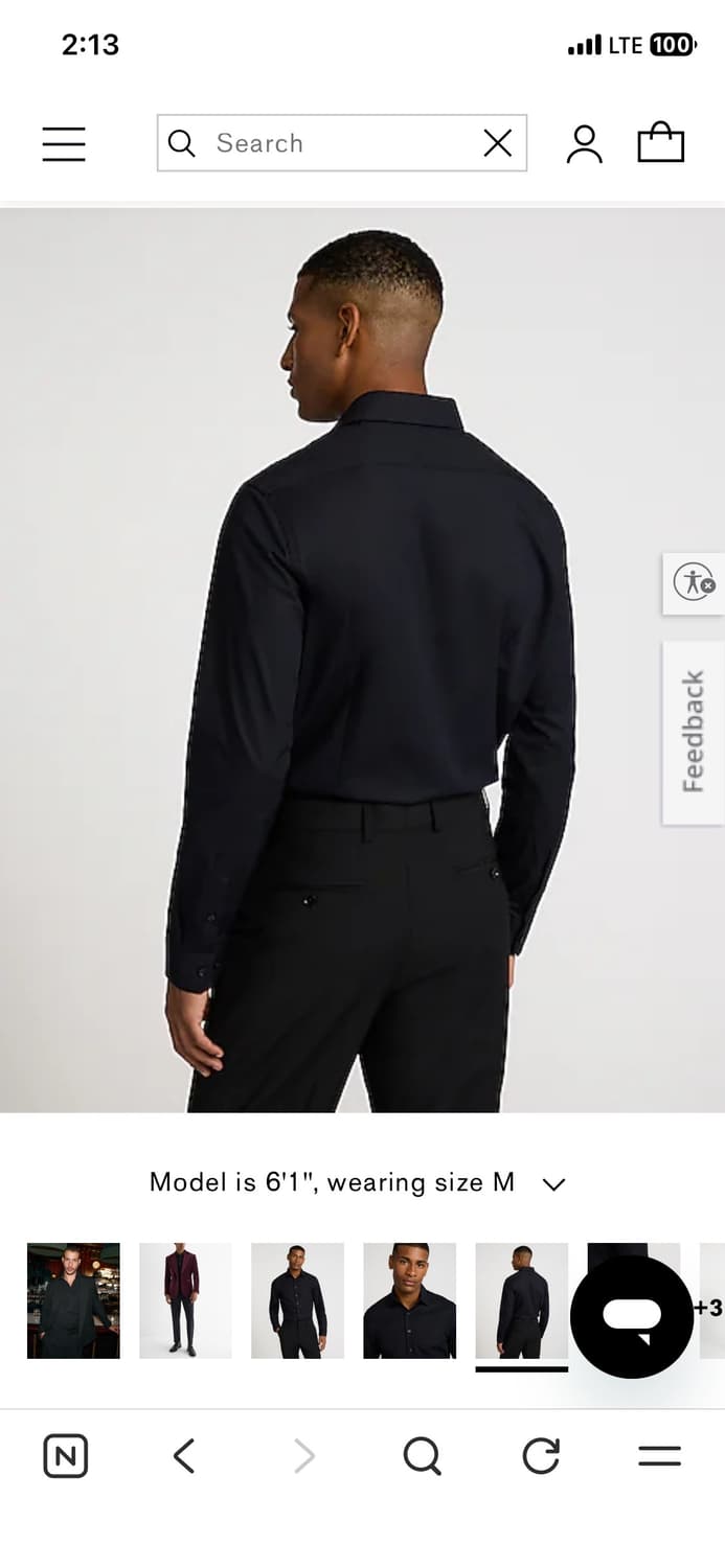 EXPRESS 1MX Dress Shirt (M) 상품이미지3