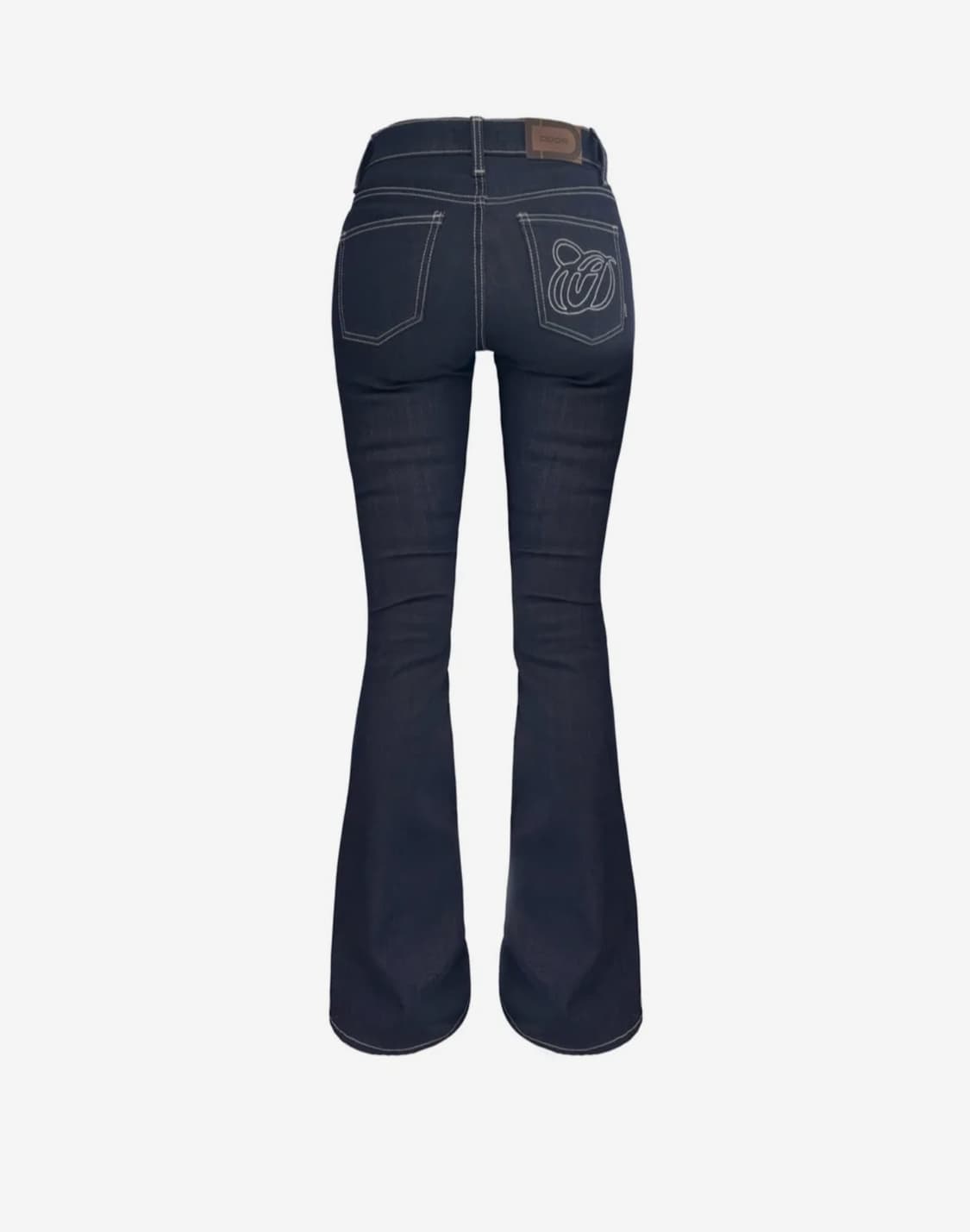 ODOR Indi raw jean 상품이미지1