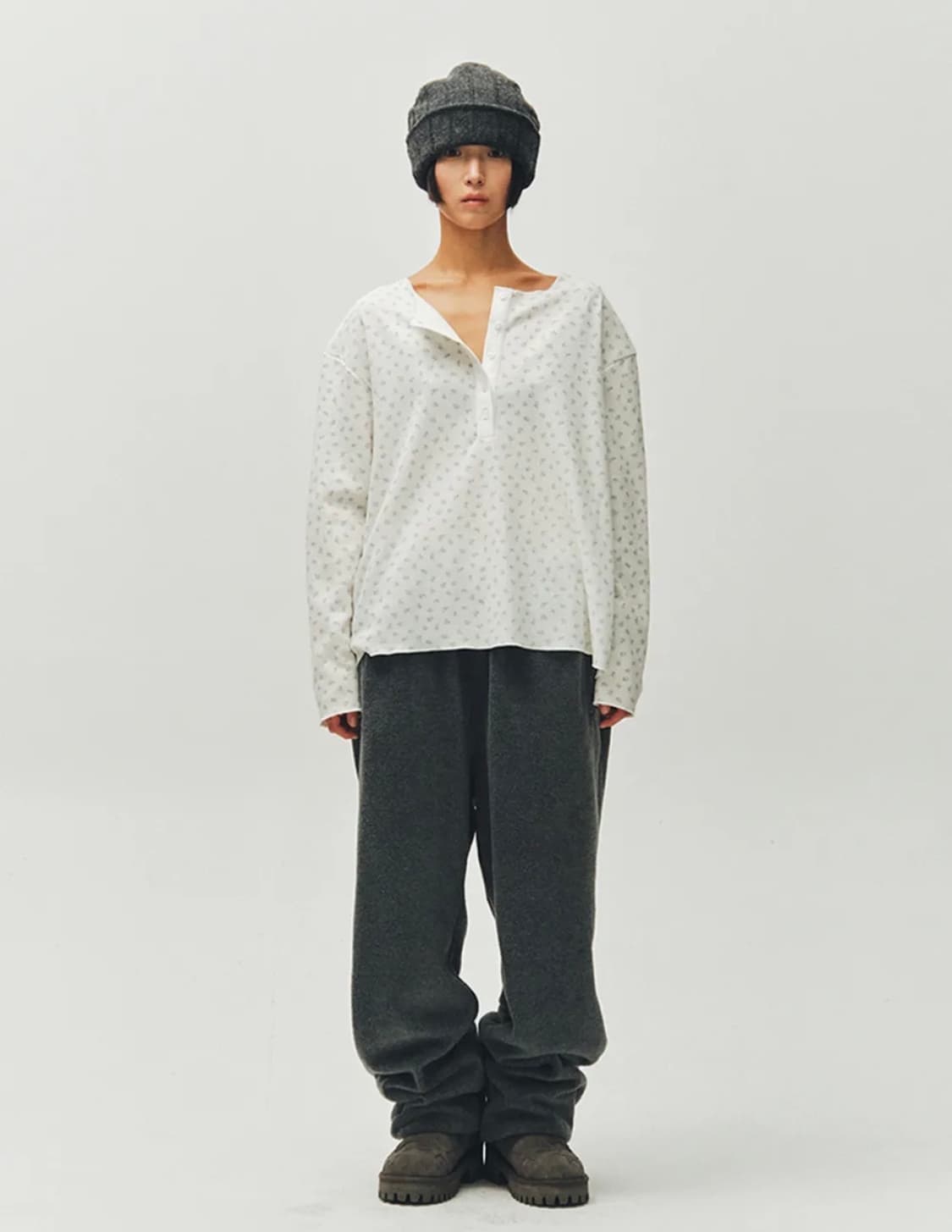 플리즈프로젝트 와플 롱슬리브 상품이미지2