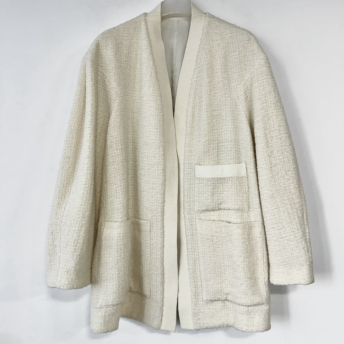 시스템 트위드 하프 코트 상품이미지2