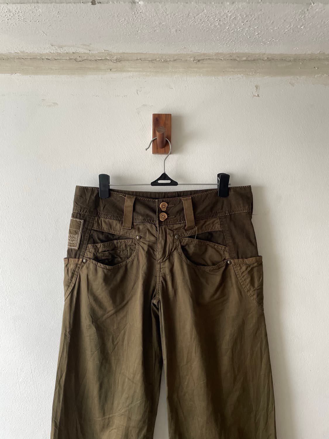 90‘s JPN Vintage 마리떼 프랑소와 저버 부츠컷 팬츠 상품이미지1