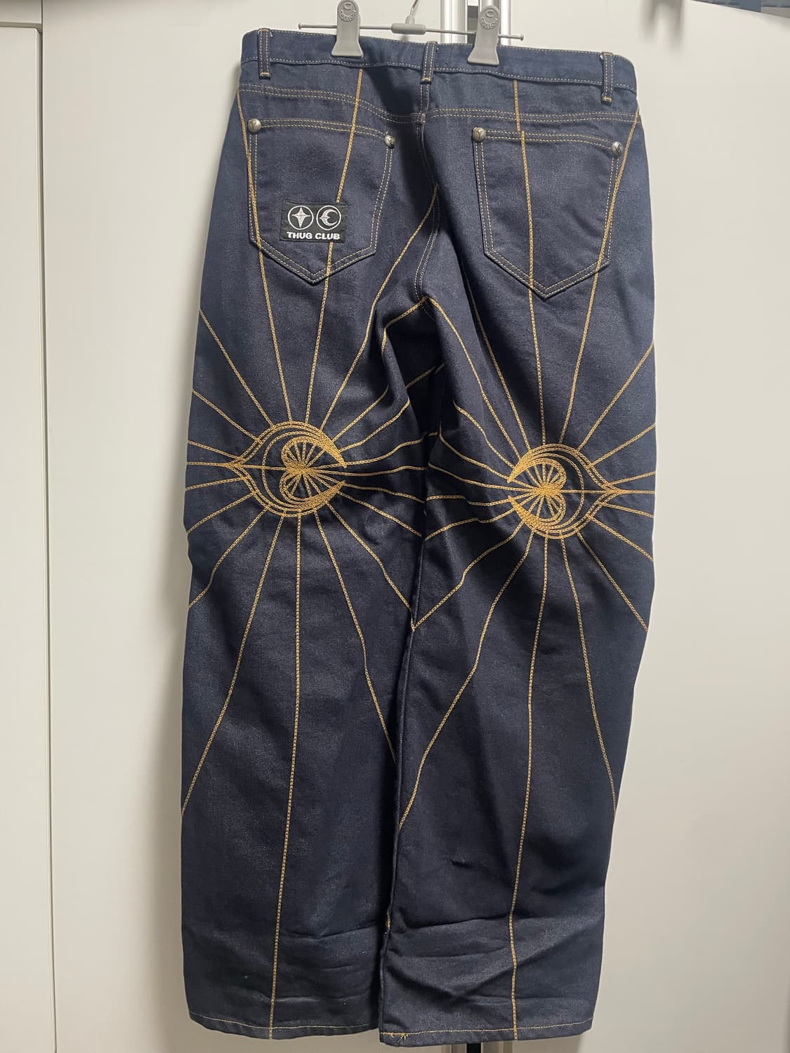 떠그클럽 체인 스티치 데님 인디고 / 3사이즈 상품이미지3