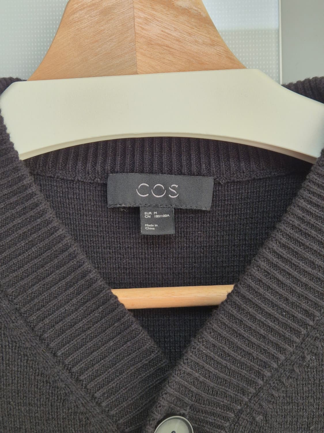 COS 코스 남성 레귤러핏 가디건 M 상품이미지4