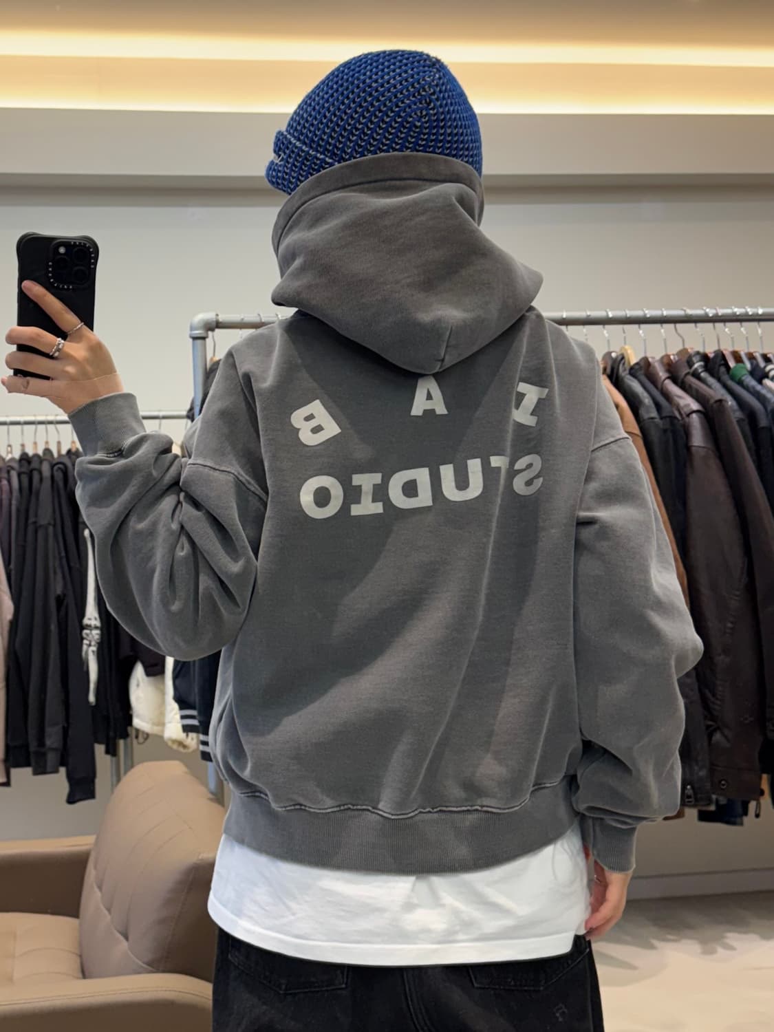 아이앱 스튜디오 피그먼트 후드 상품이미지7