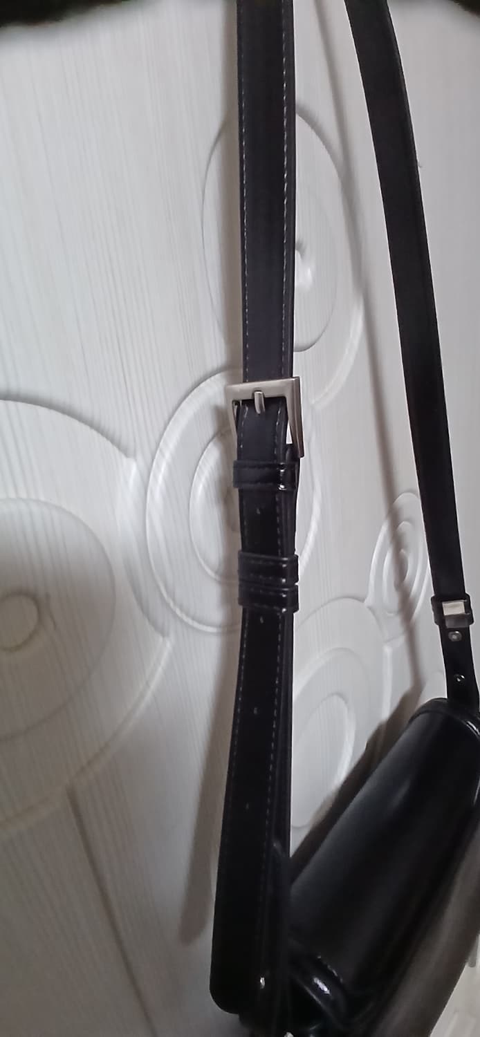 스퀘어라인 엠버 블랙 숄더백  상품이미지6