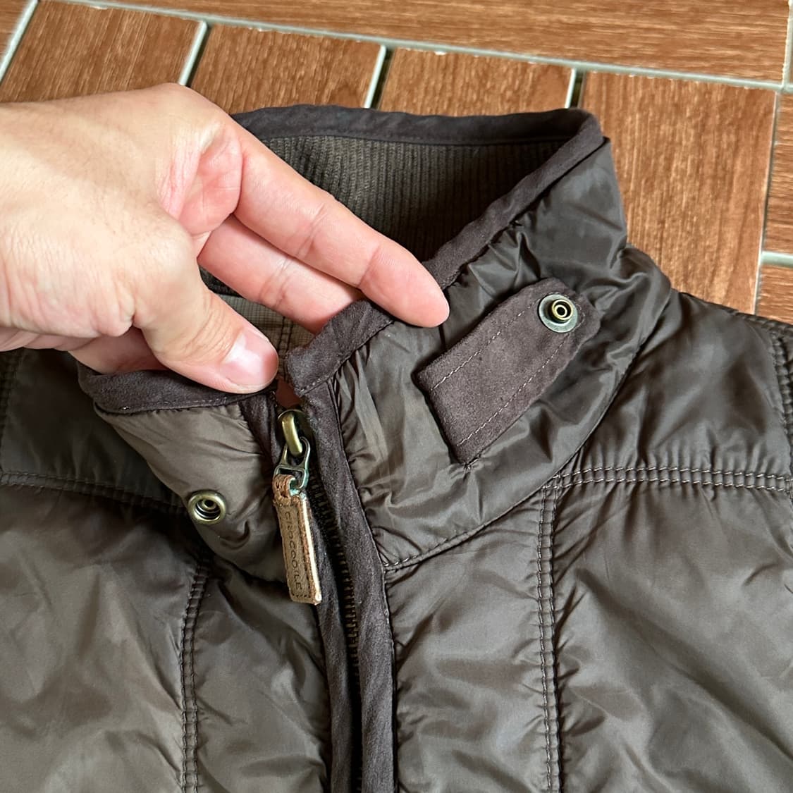 Crocodile thinsulate padded vest  상품이미지3