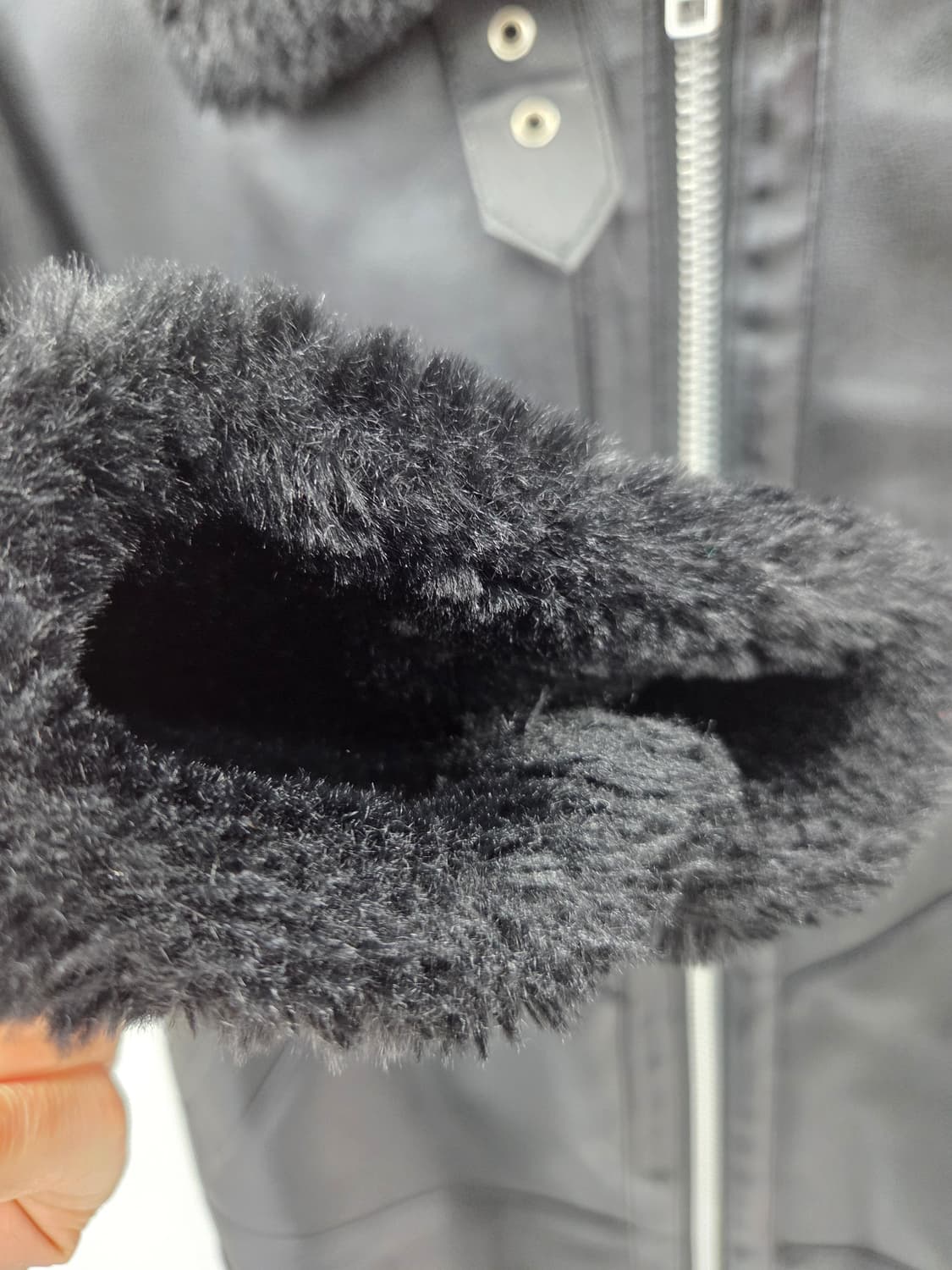 M 도프제이슨 리얼 레더 양가죽 무스탕 상품이미지3